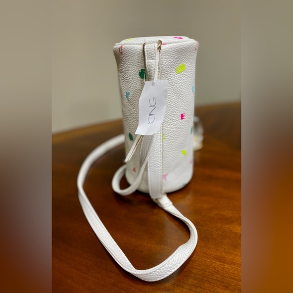 ICING Duffle Bag - White Handbag - Picture 5 of 8